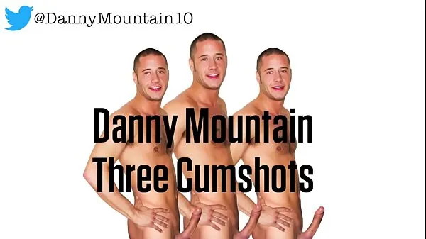 Čerstvé Danny Mountain - Solo - Three Cumshots mé trubici