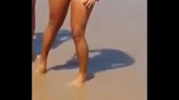 Fresh Filming Hot Dental Floss On The Beach - Pussy Soup - Amateur Videos my Tube