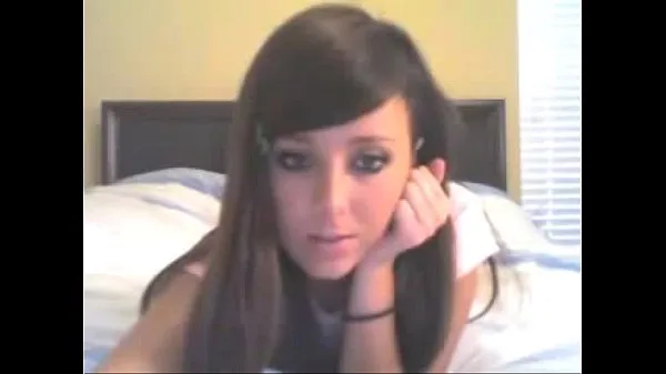 Friss Hot teen teases on webcam a csövem