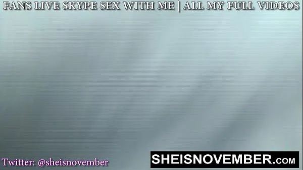 Fresh I Give JOI While Stuffing An Enormous Toy Inside My Shaved Pussy Wall While Standing Naked, Busty Hot Babe Sheisnovember Sexy Large Nipples And Natural Tits Shaking While Oil Covered, Spreading Her Cute Big Butt Closeup on Msnovember my Tube