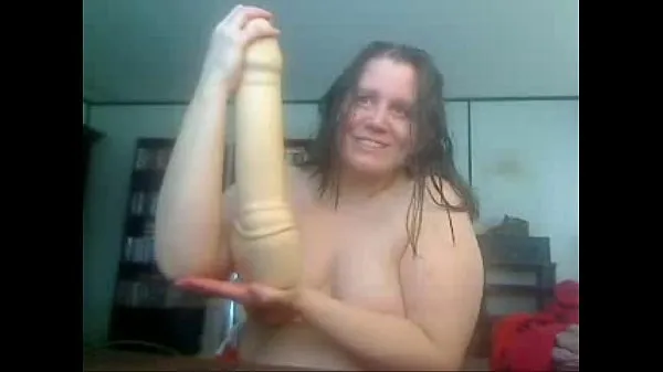 Friss Big Dildo in Her Pussy... Buy this product from us a csövem