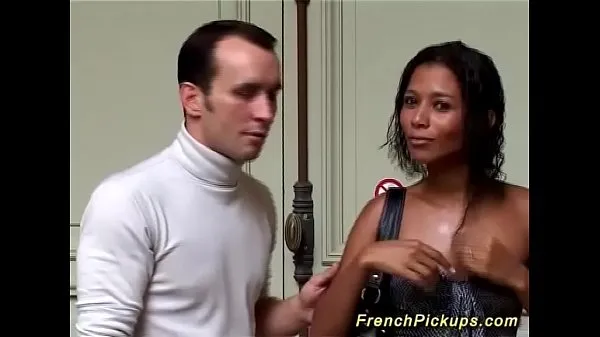 Segar black french babe picked up for anal sex Tube saya