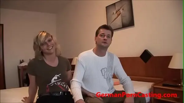 Friss German Amateur Gets Fucked During Porn Casting a csövem