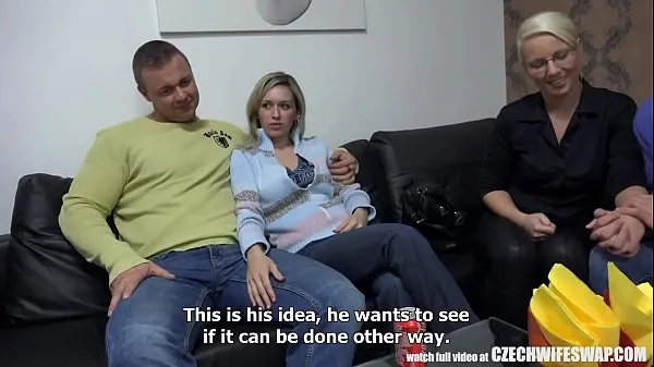 Friss Blonde Wife Cheating her Husband a csövem