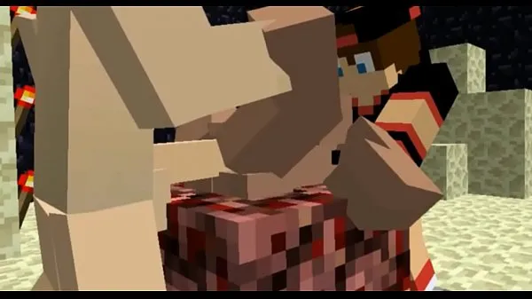 Sveže Minecraft Porno Group Sex Animated moji cevi