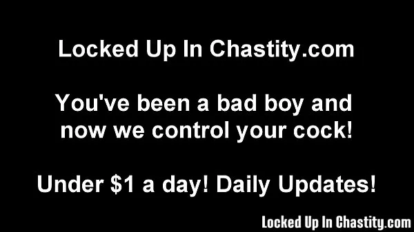 Frisk How does it feel to be locked in chastity mit rør