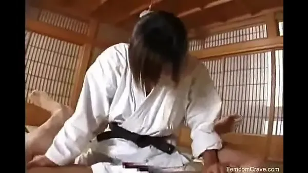 Friss Karate master pegging his ass a csövem