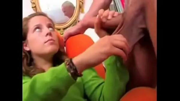 Friss step daughter jerks off her a csövem