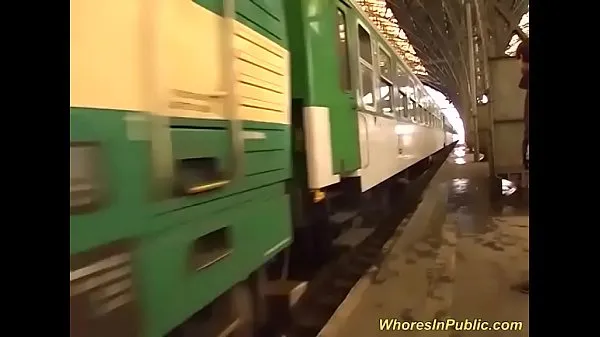 Frisk crazy real groupsex orgy in a public train min Tube