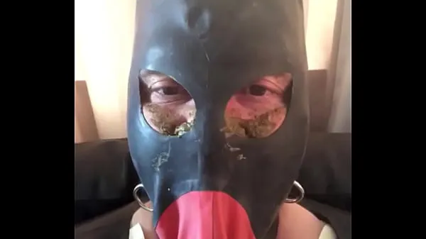 Fresh Gay rubber man wearing heavy rubber and boot bondage my Tube