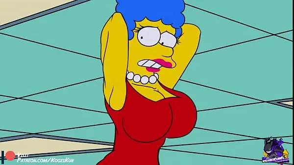 Segar Marge Boobs (Spanish Tiub saya