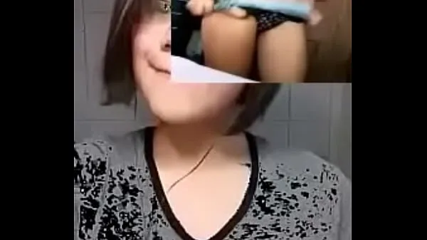 Segar showing the tits and touching the cuca Tube saya