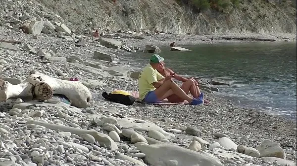 Fresh Travel blogger met a nudist girl. Public blowjob on the beach in Bulgaria. RoleplaysCouples my Tube