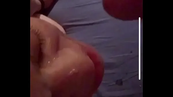 Segar Sloppy blowjob ends with huge facial for young slut (POV Tube saya