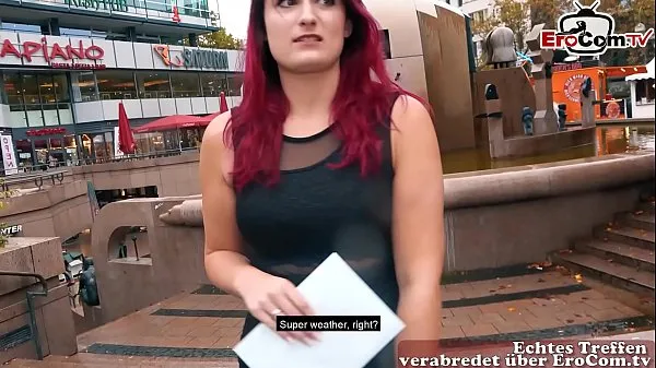 Świeże German Redhead student teen sexdate casting in Berlin public pick up EroCom Date Story mojej tubie