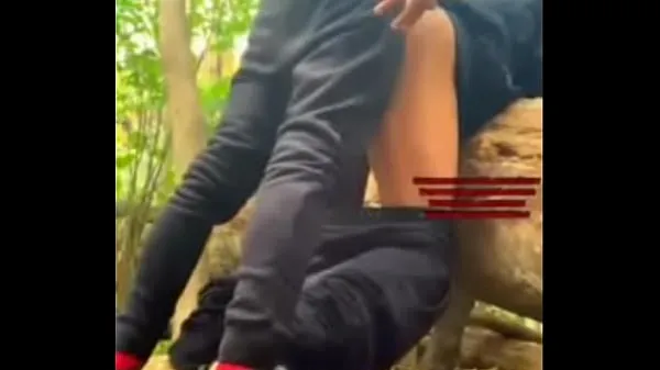 Tươi Raw fuck in the park and dripping creampie cum inside ống của tôi