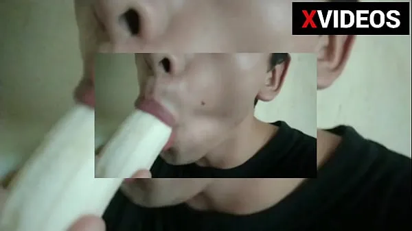 Tươi Look my love as well as this banana I am going to suck your cock with a lot of cum ống của tôi