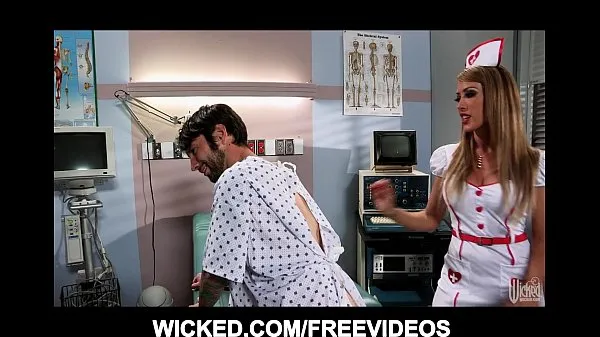 Fresh Big booty nurse fucks her paitient's brains out in the hospital my Tube
