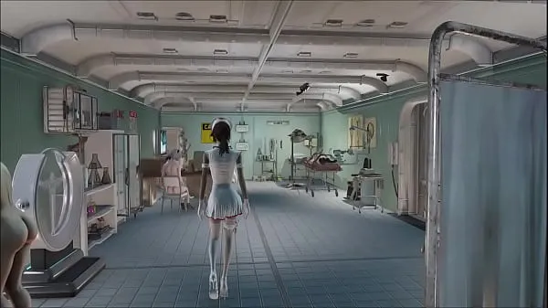 Segar Fallout 4 Strip Nurse Tiub saya