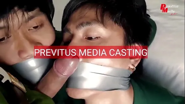 Frisk The policeman and the soldier were lured into sex while casting at Previtus Media Studio min Tube