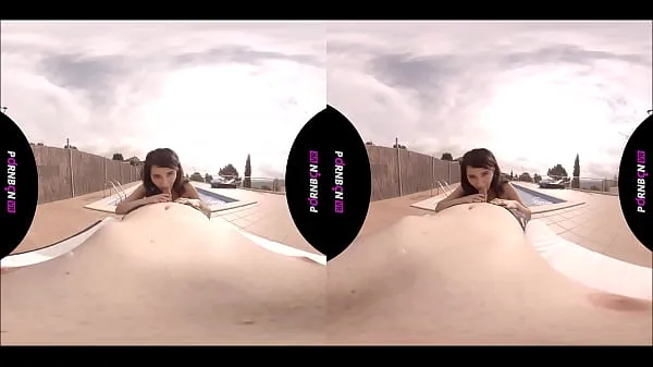 Frisk PORNBCN VR 4K | Young amateur fucking in the outdoor public pool Mia Navarro virtual reality 180 3D POV min Tube