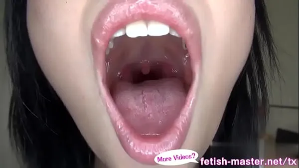 Friss Japanese Asian Tongue Spit Fetish a csövem