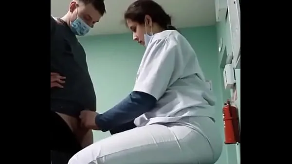 Φρέσκο Nurse giving to married guy σωλήνα μου