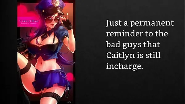 新鲜Caitlyn from league of legends make you her pet bitch sissification joi and cei我的管子