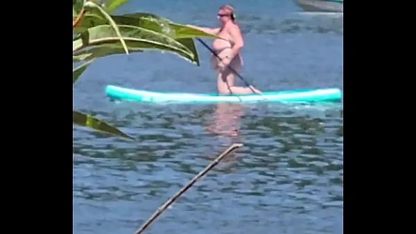 Fresh Rose gets a new paddle board my Tube