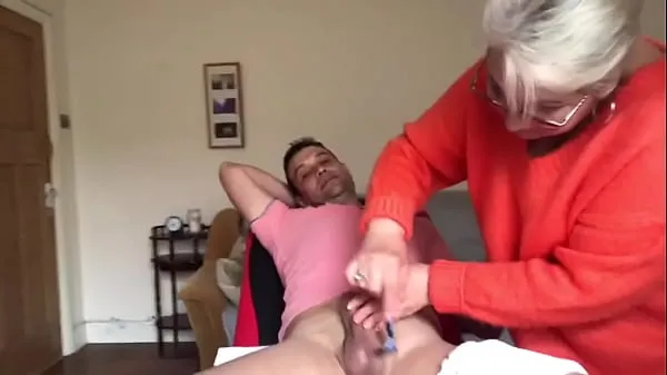Friss Galina shaving stranger boy a csövem
