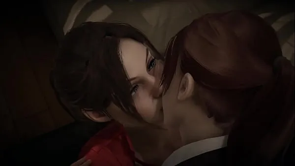 Tươi Resident Evil Double Futa - Claire Redfield (Remake) and Claire (Revelations 2) Sex Crossover ống của tôi