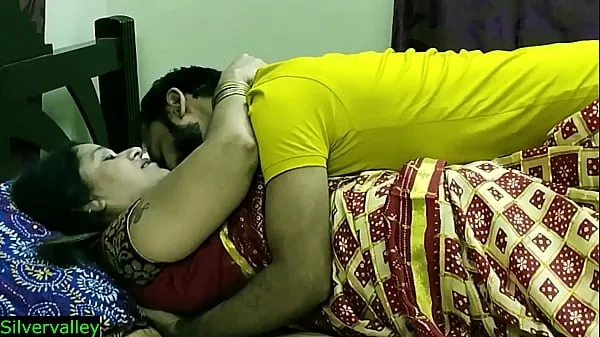 Frisk Indian xxx sexy Milf aunty secret sex with son in law!! Real Homemade sex min Tube