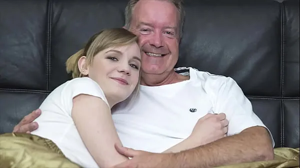 Fresh Sexy blonde bends over to get fucked by grandpa big cock my Tube