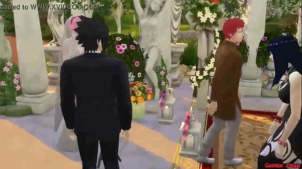 Tuore Naruto Hentai Episode 79 Sakura's Wedding Part 1 Naruto Hentai Netorare Wife in Wedding Dress Cheating Husband Cuckold tuubiani