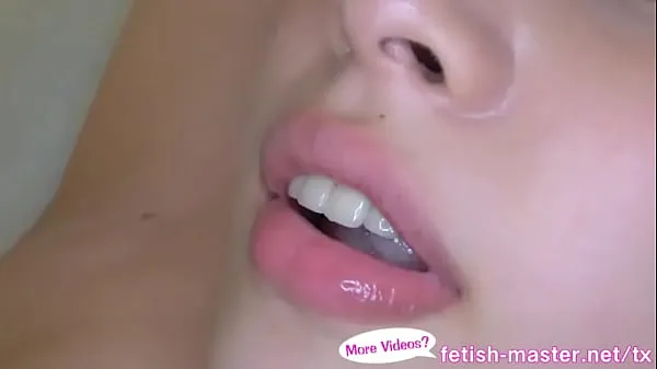 طازجة Japanese Asian Tongue Spit Face Nose Licking Sucking Kissing Handjob Fetish - More at أنبوبي