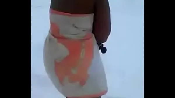 Fresh Chick Get's Naked Just To Do The Snow Challenge. SMH my Tube