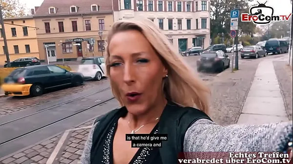 Vers Two German blondes having hot lesbian sex on a blind date mijn Tube