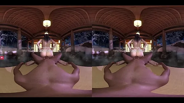 Färsk Japanese big tits reversed cowgirl 3D VR pov min tub