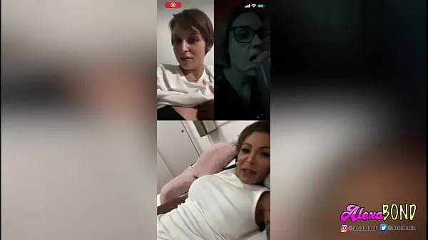 Świeże 2 girls and 1 trans masturbate on video call mojej tubie