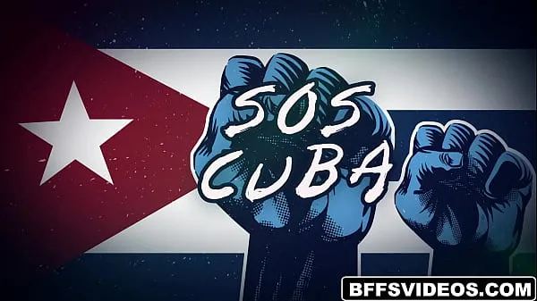 Vers Shaking their huge asses holding signs of protest in the streets, hot Cuban girls Gabriela Lopez, Scarlett Sommers, and Serena Santos bravely raise funds for Cuba mijn Tube