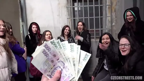 Segar CzechStreets - Teen Girls Love Sex And Money Tube saya