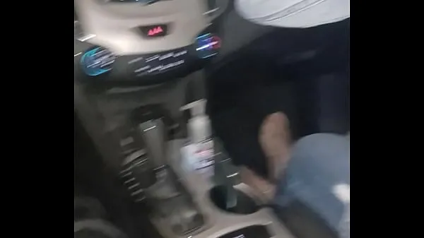طازجة Sucking in car أنبوبي