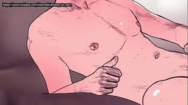 Čerstvé One Piece yaoi - Luffy cums after masturbating - anime hentai mojej trubice