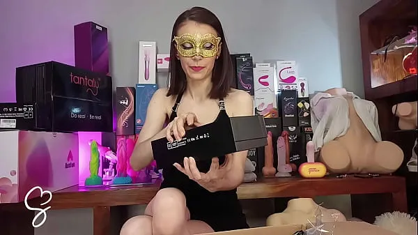 Vers Sarah Sue Unboxing Mysterious Box of Sex Toys mijn Tube