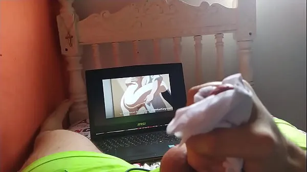 Čerstvé Kaneki masturbates watching hentai mojej trubice