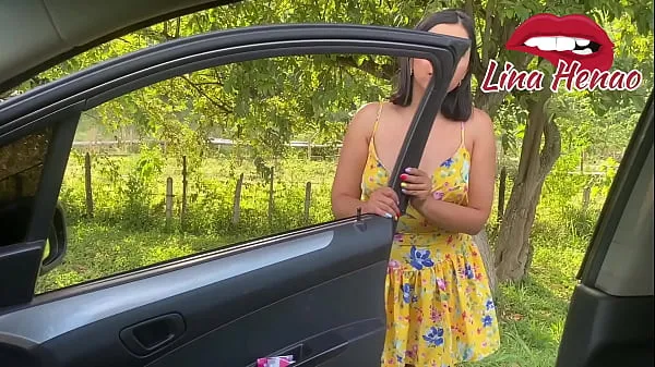طازجة I say that I don't have money to pay the driver with a blowjob and to be able to fuck him on the road - I love that they see my ass and tits on the street أنبوبي