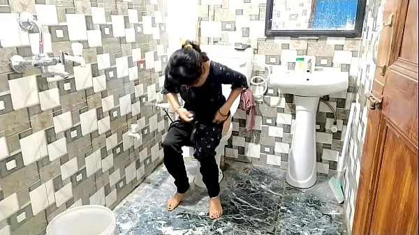 Fresco Step brother and step sister fucking in the toilet mio tubo