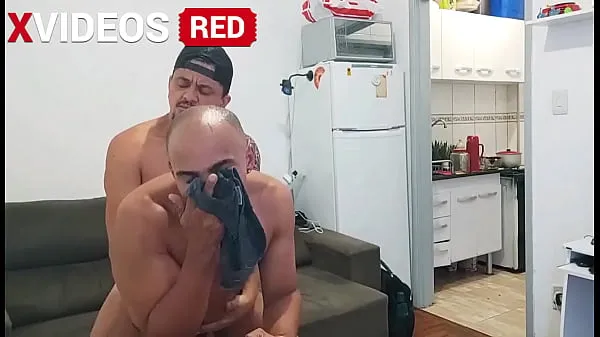 Tươi Amateur Gay Sex between a big-bodied bear and a spotted and big-tailed male ống của tôi