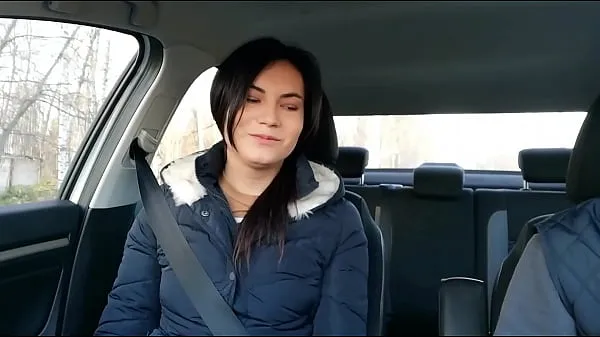 Frisk Anna Rublevskaya paid the taxi driver with her ass min Tube