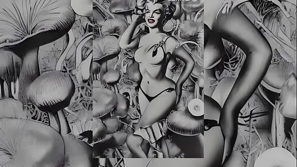 Fresco Verification video of jay rez rez Marilyn Monroe augmented singularity 2022 music by jazzresin meu tubo